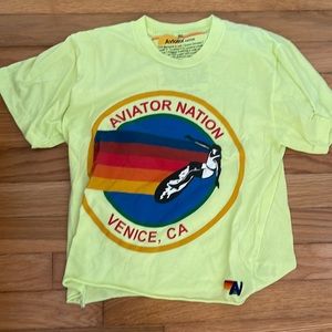 Aviator nation crop top